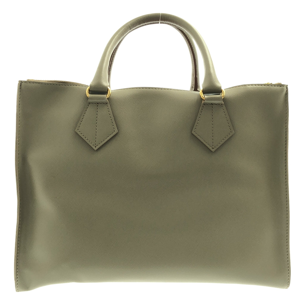 A.D.M.J. / エーディーエムジェイ | レザー トート ハンド バッグ |