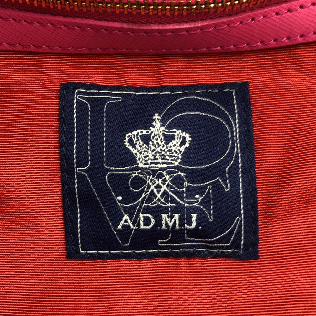 A.D.M.J. / エーディーエムジェイ | レザー トート ハンド バッグ |