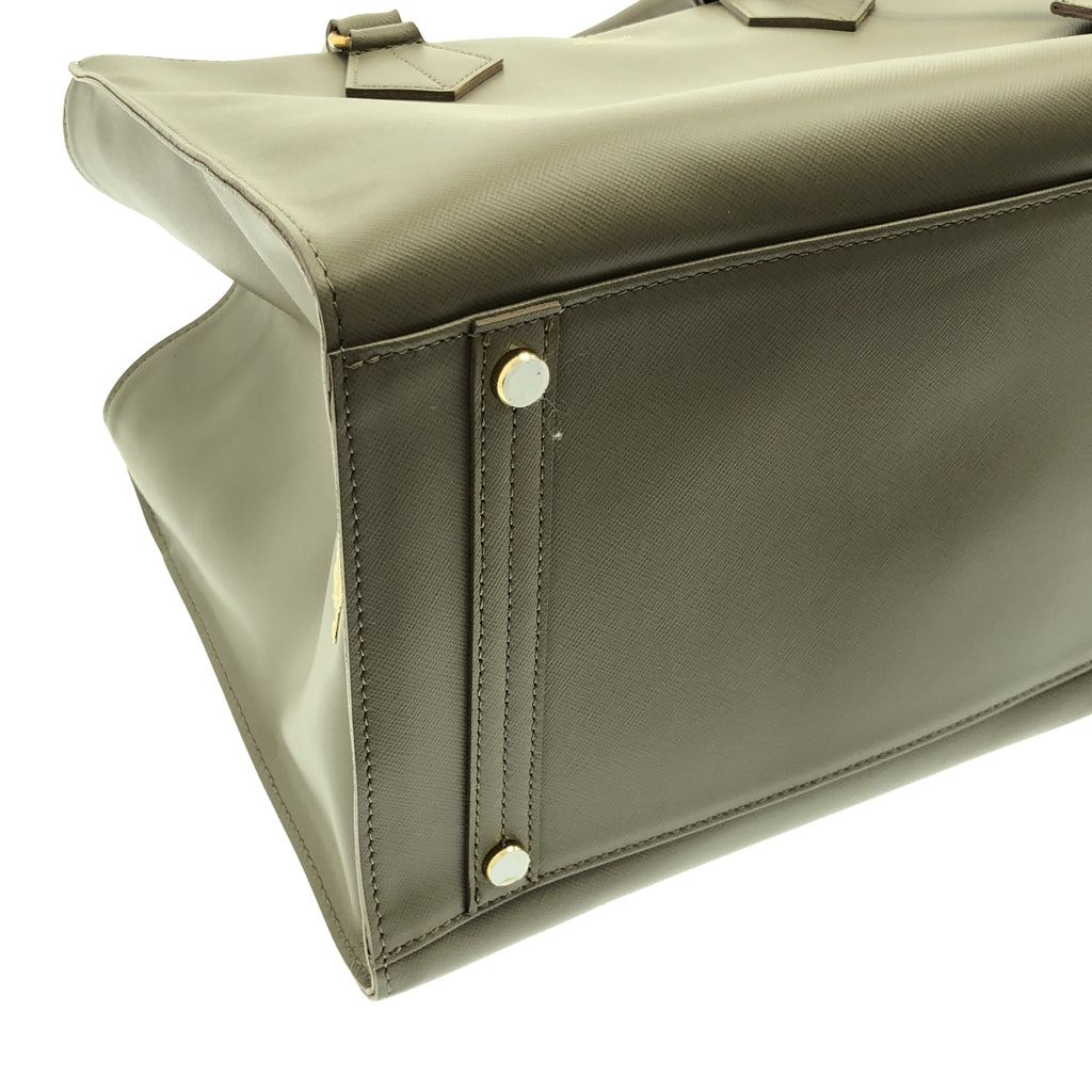 A.D.M.J. / エーディーエムジェイ | レザー トート ハンド バッグ |