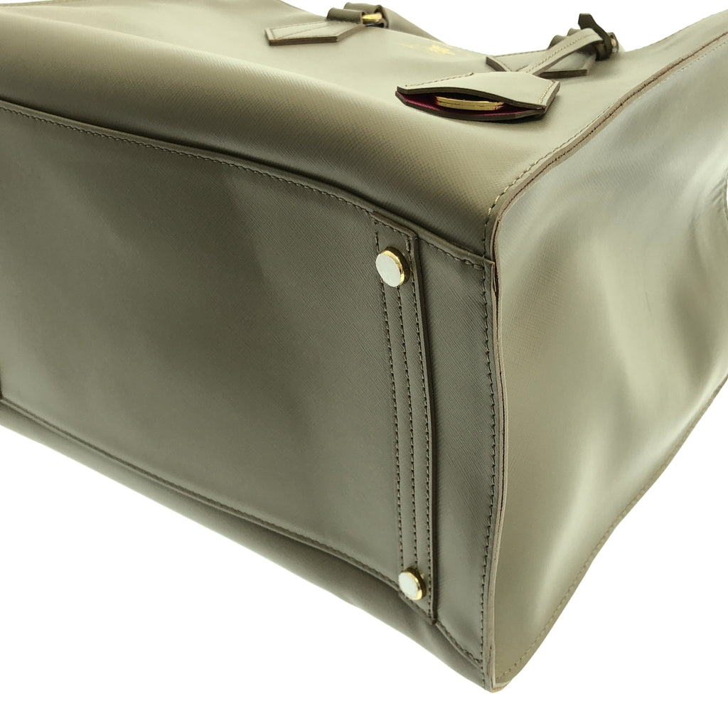 A.D.M.J. / エーディーエムジェイ | レザー トート ハンド バッグ |