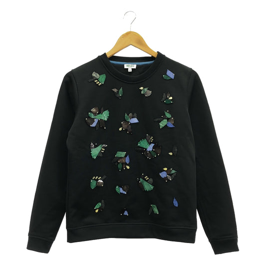 KENZO | Beaded sweatshirt | M | Black | Women's