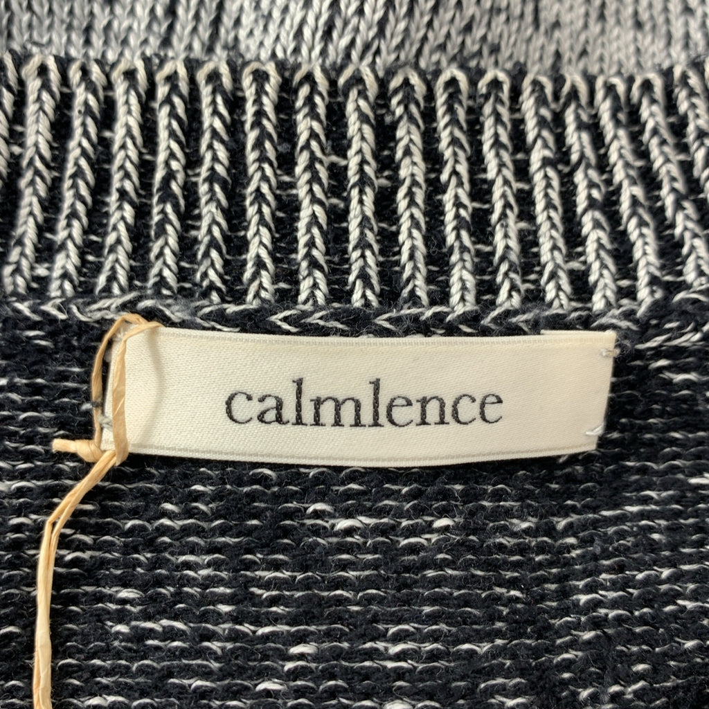 calmlence / カームレンス | Crew Neck Pullover Silk Plating シルク クルーネックニット | 1 |
