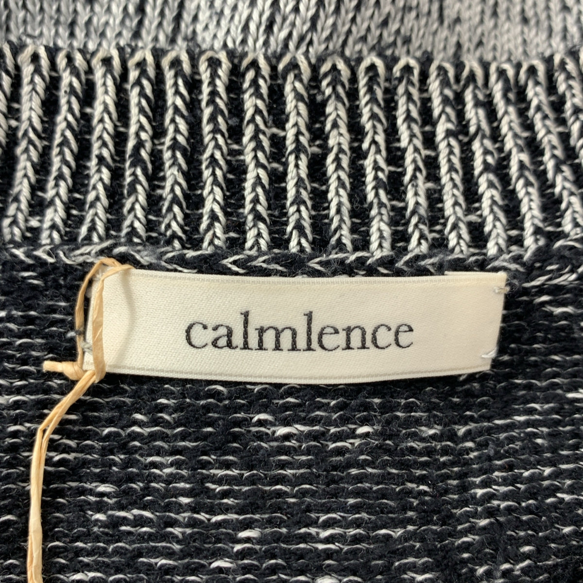 calmlence / カームレンス | Crew Neck Pullover Silk Plating シルク クルーネックニット | 1 |