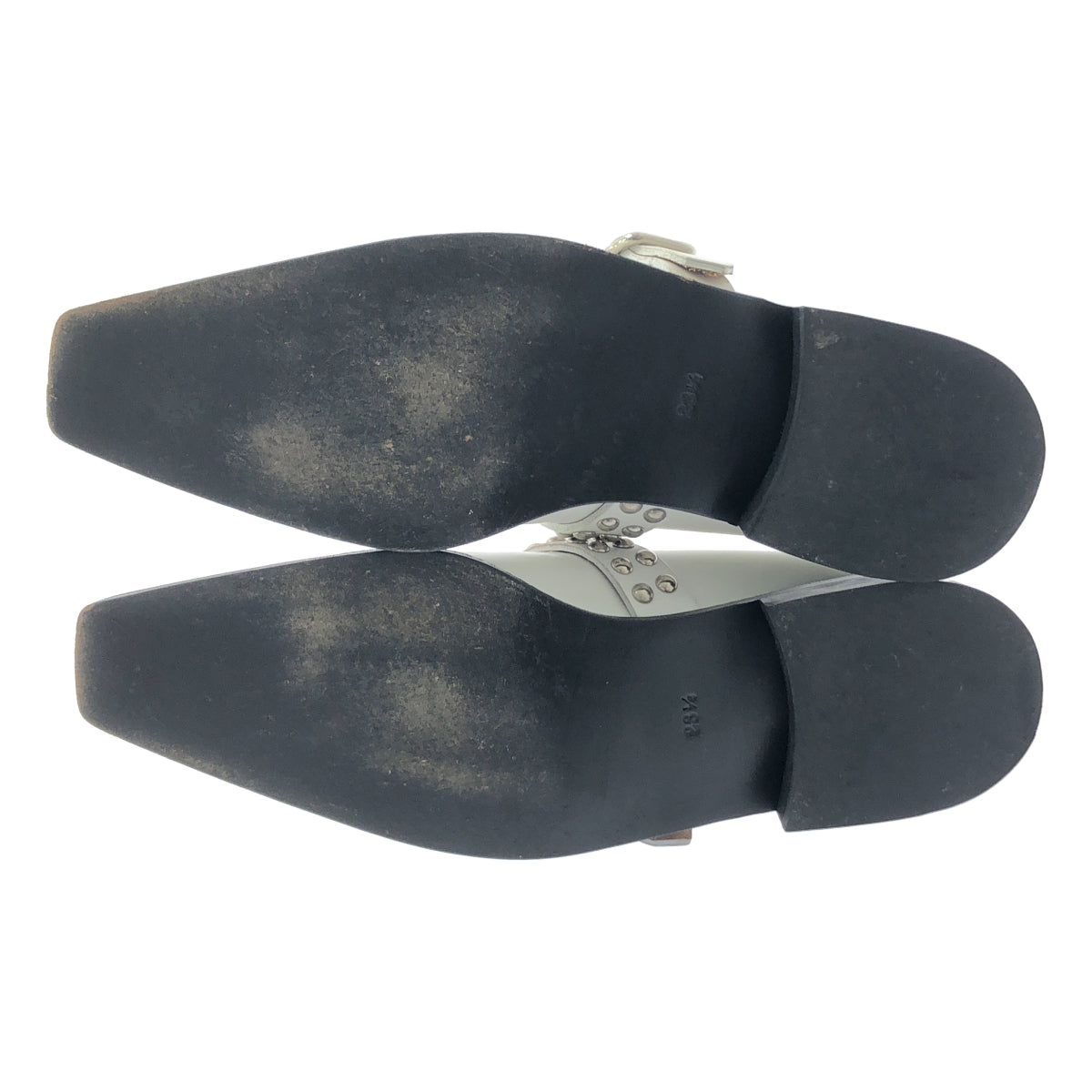 COMME des GARCONS / コムデギャルソン | レザー スタッズストラップ シューズ 革靴 | 23.5 | レディース