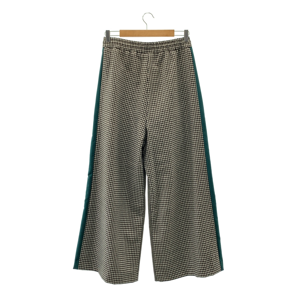 BARNEYS NEWYORK / 버니즈 뉴욕 | 치토리 격자 헤링본 사이드 라인 드로우 스트링 이지 팬츠 | 38 |