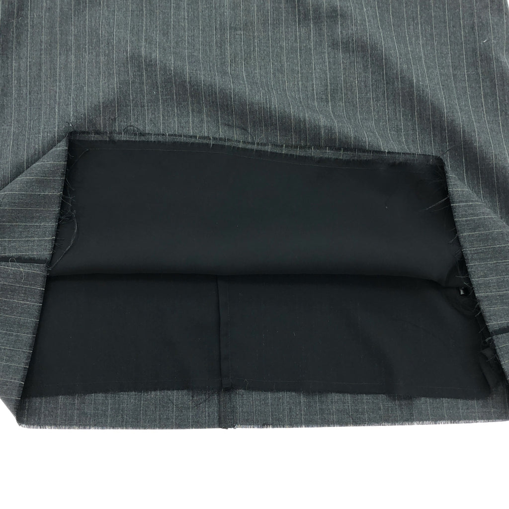 Plage / プラージュ | 2024AW | PIN STRIPE / カットオフ ブラウス シャツ / 総裏地 | F | グレー | レディース