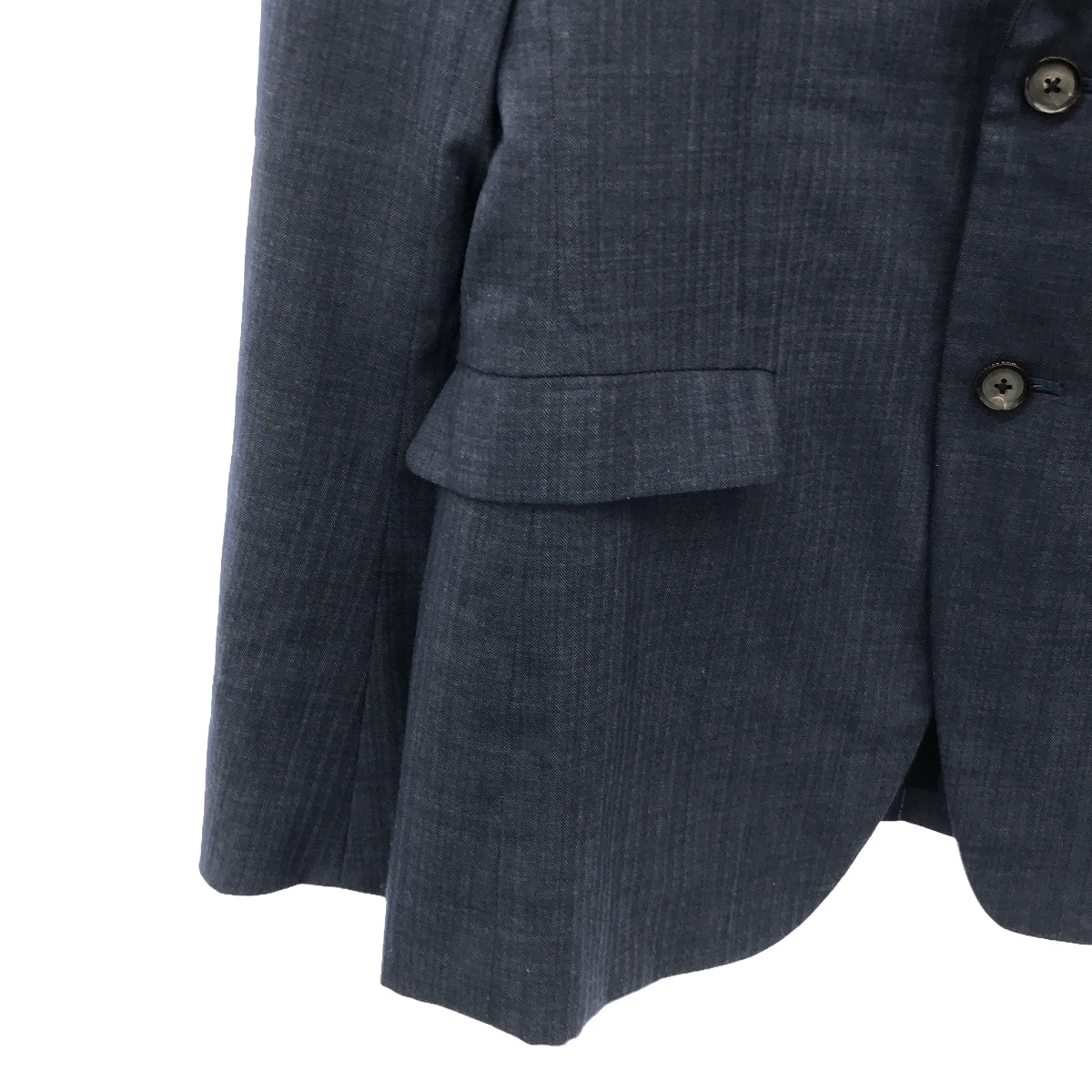 MIHARA YASUHIRO / MIHARA YASUHIRO | Set-up wool 2B tailored jacket and slacks | Navy | Men's