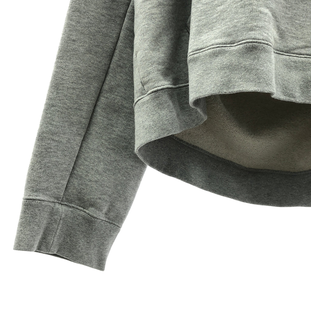 VETEMENTS / ヴェトモン | 2018AW | バックロゴ プリント プルオーバー パーカー | XS | グレー | メンズ