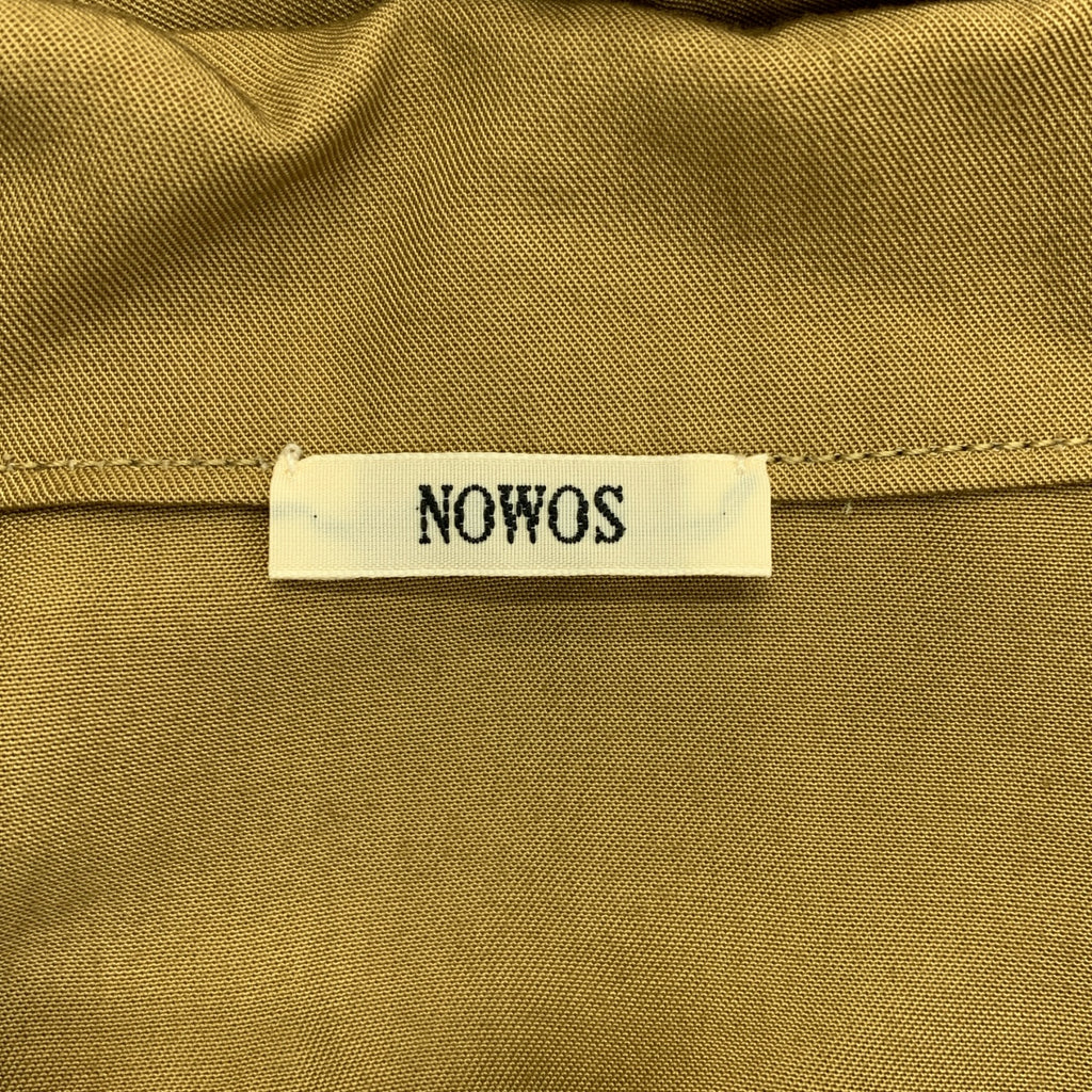 NOWOS / 노워스 | 텐셀 오버 실루엣 셔츠 | M | 여성