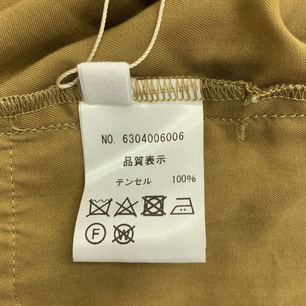 NOWOS / 노워스 | 텐셀 오버 실루엣 셔츠 | M | 여성