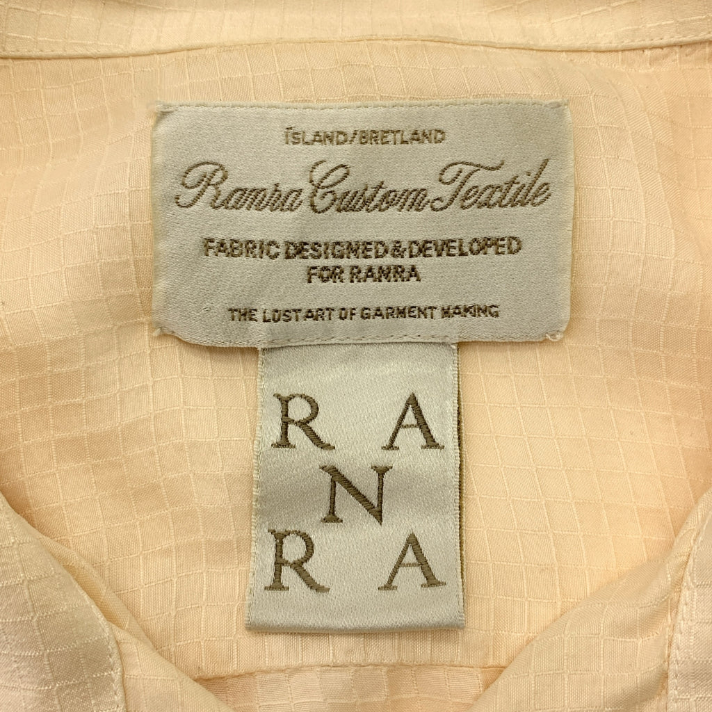 RANRA / 란라 | 2025SS | Sun Silk Ripstop S/S Shirt 산 실크 립스톱 반소매 셔츠 | M | 남성