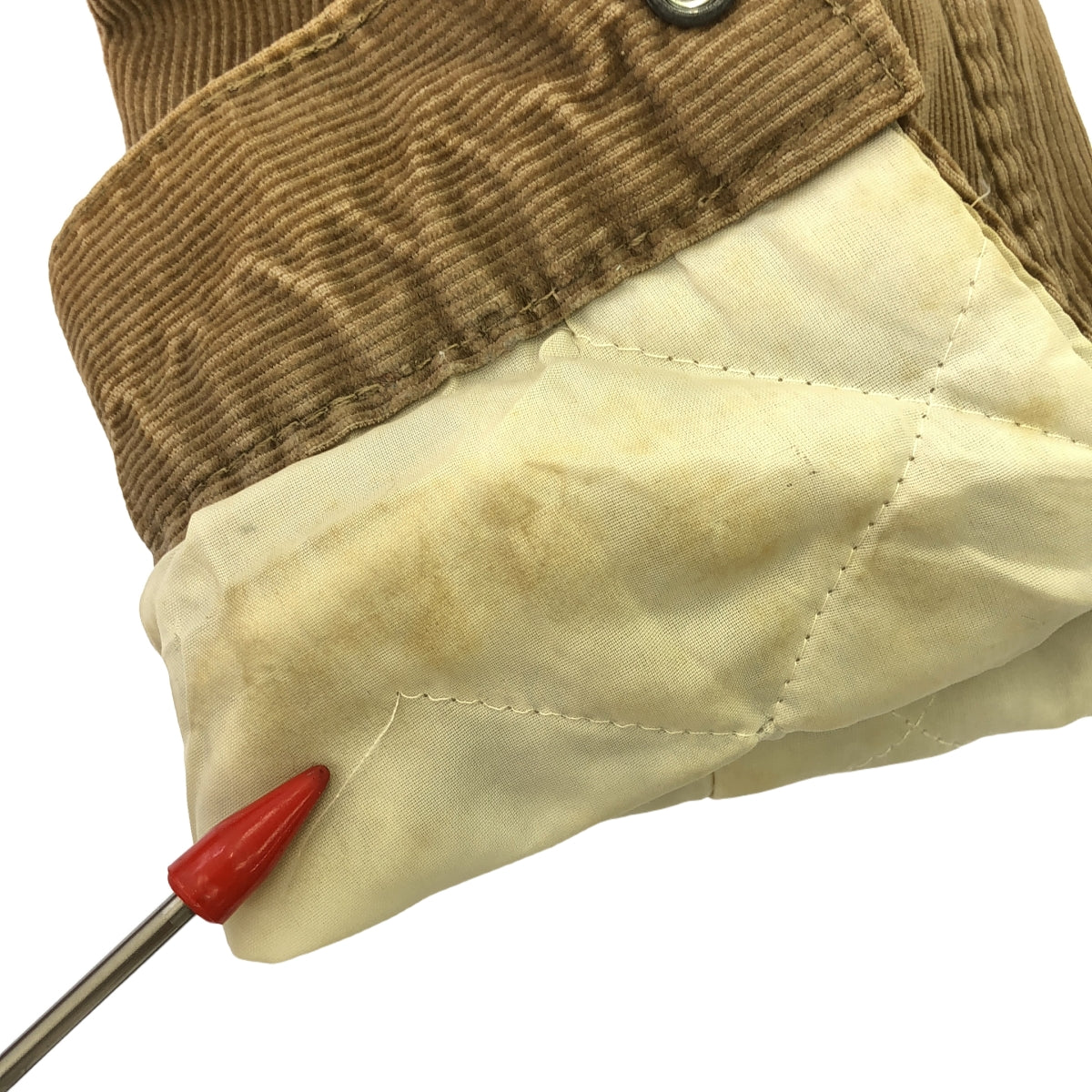 Levi's / リーバイス | 70s ヴィンテージ 70605-1523 ボア コーデュロイ ジャケット 刻印52 Rタブ | 36 | ブラウン | メンズ