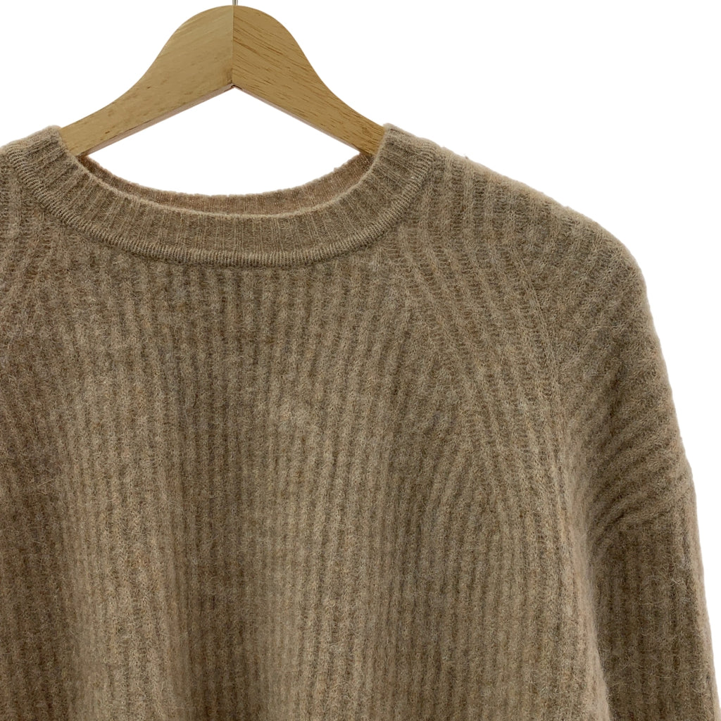 3.1 Phillip Lim / スリーワンフィリップリム | Lofty Brushed Ribbed Pointelle-knit ウール アルパカ フレアニット | S | レディース