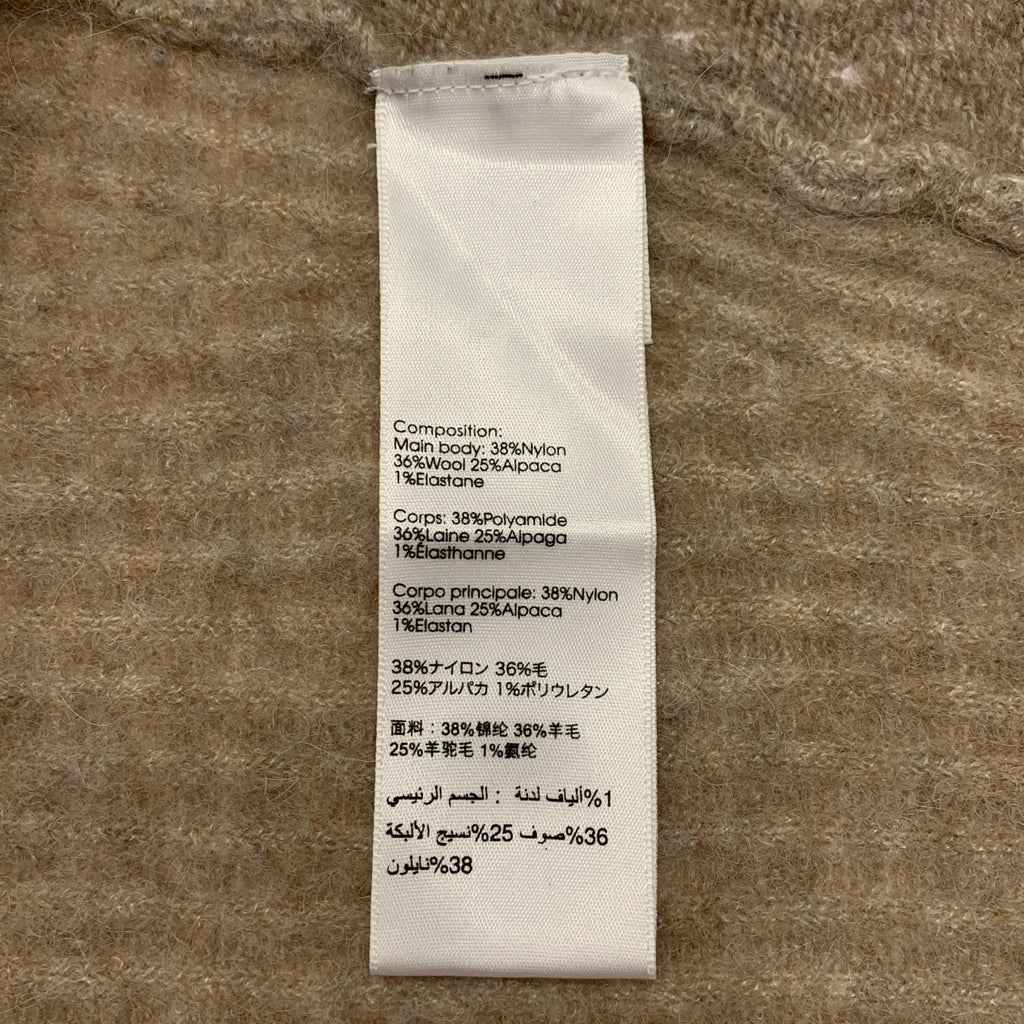 3.1 Phillip Lim / スリーワンフィリップリム | Lofty Brushed Ribbed Pointelle-knit ウール アルパカ フレアニット | S | レディース