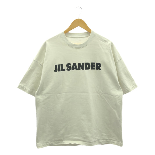 JIL SANDER | 2021AW | Logo Print Oversized Cotton T-Shirt | L | Men's