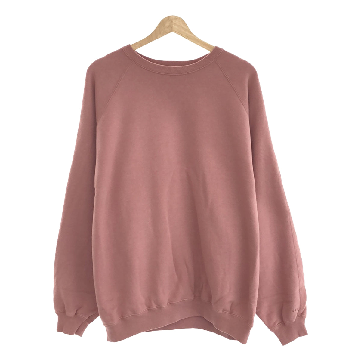 【美品】  CREDONA / クレドナ | cdn刺しゅう ロゴスウェット | F | ピンク | レディース