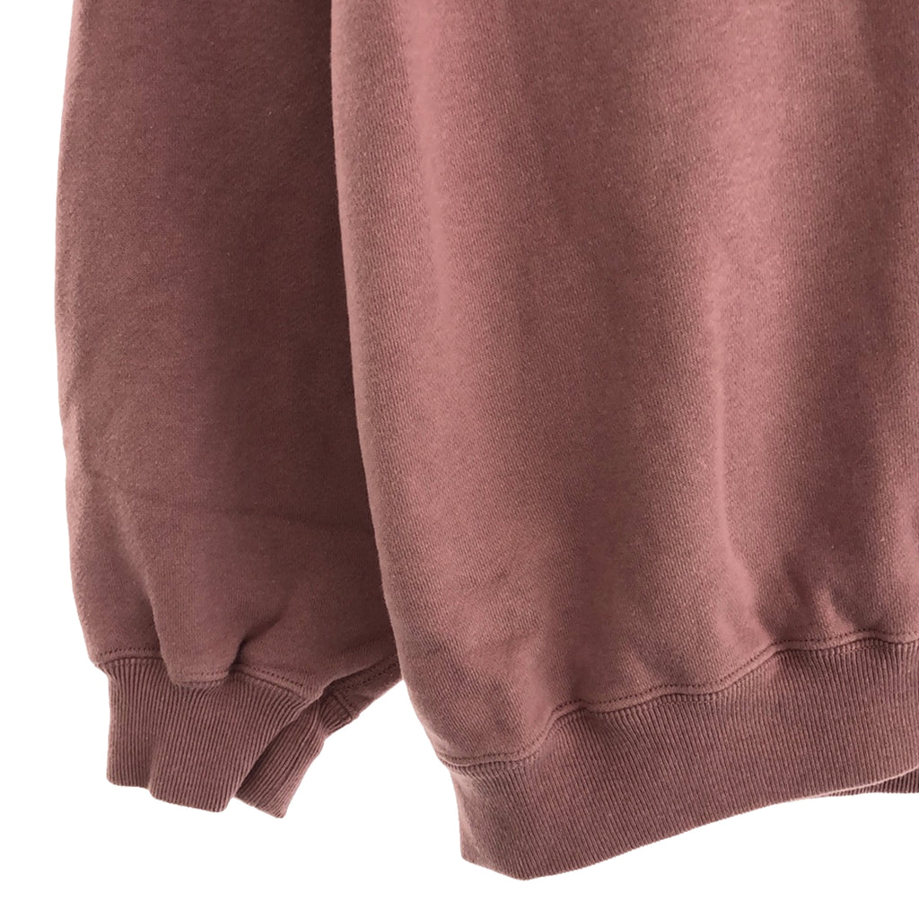 【美品】  CREDONA / クレドナ | cdn刺しゅう ロゴスウェット | F | ピンク | レディース