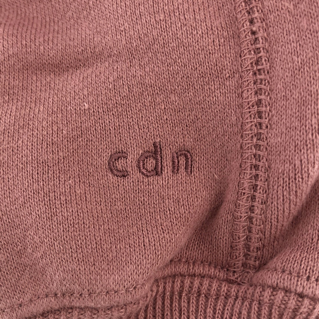 【美品】  CREDONA / クレドナ | cdn刺しゅう ロゴスウェット | F | ピンク | レディース