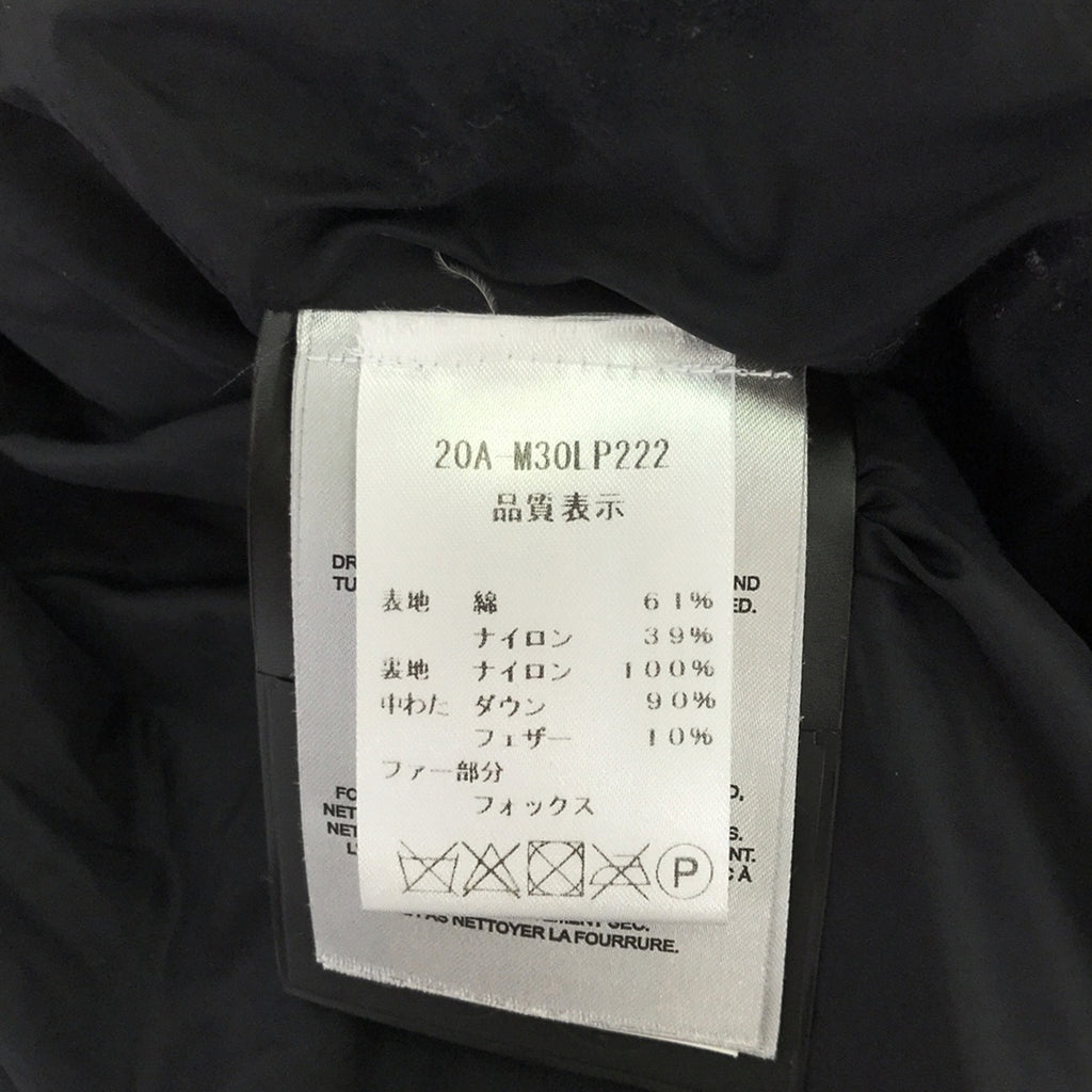 MOOSE KNUCKLES / ムースナックルズ | フォックスファーフード付 ダウンコート | L | カーキ | レディース