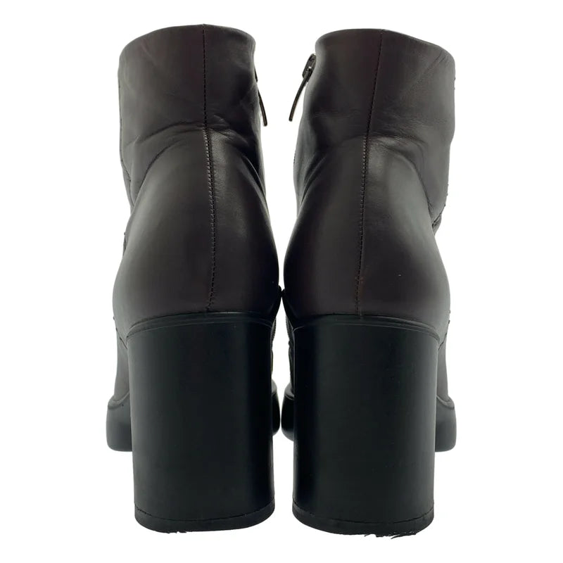 ECCO / 愛步 | Shape Sculpted Motion 55 / 皮革短靴 | 39 | 女款