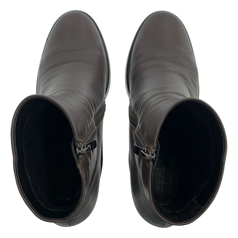 ECCO / 愛步 | Shape Sculpted Motion 55 / 皮革短靴 | 39 | 女款