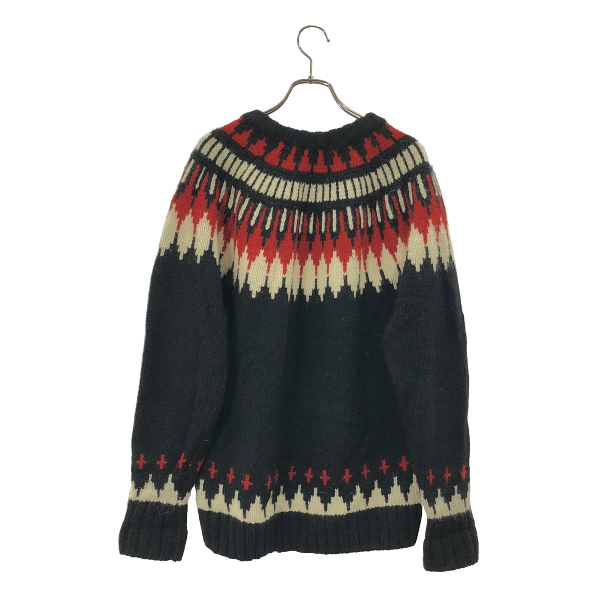 美品✨ポロラルフローレン　アルパカカシミヤ混 ノルディック柄ニット　ビーズ刺繍 美品✨ポロラルフローレン アルパカカシミヤ混 ノルディック柄ニット