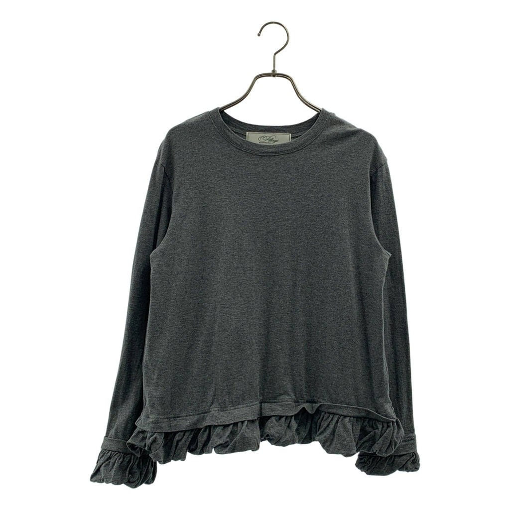 Pillings  / ピリングス | CITYSHOP取扱い CUT-AND-SEW AND FRILL フリル カットソー | F | レディース