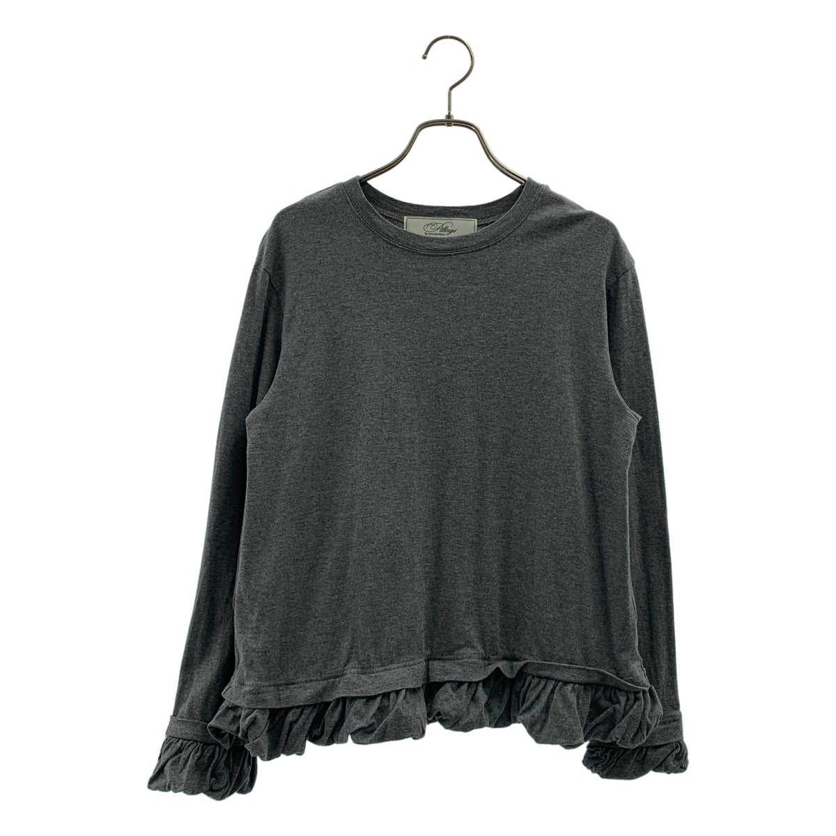 Pillings  / ピリングス | CITYSHOP取扱い CUT-AND-SEW AND FRILL フリル カットソー | F | レディース