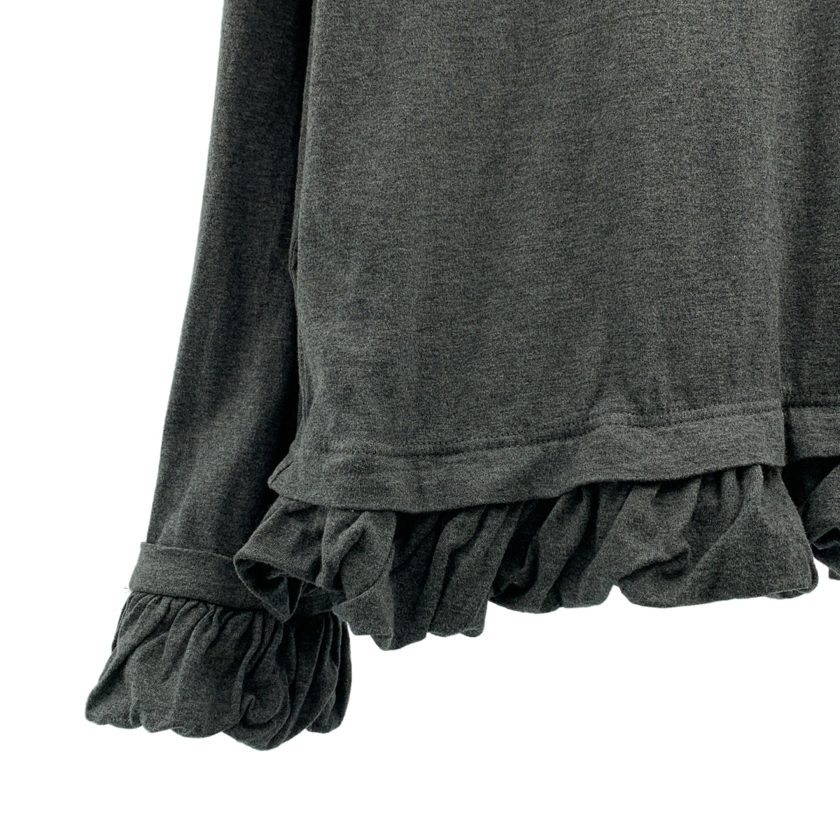 Pillings  / ピリングス | CITYSHOP取扱い CUT-AND-SEW AND FRILL フリル カットソー | F | レディース