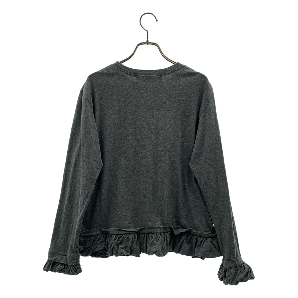 Pillings  / ピリングス | CITYSHOP取扱い CUT-AND-SEW AND FRILL フリル カットソー | F | レディース