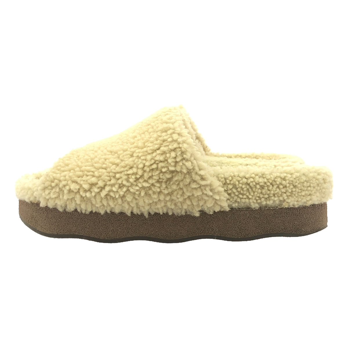Chloe / クロエ | WAVY SLIDES ムートン レザー サンダル | 37