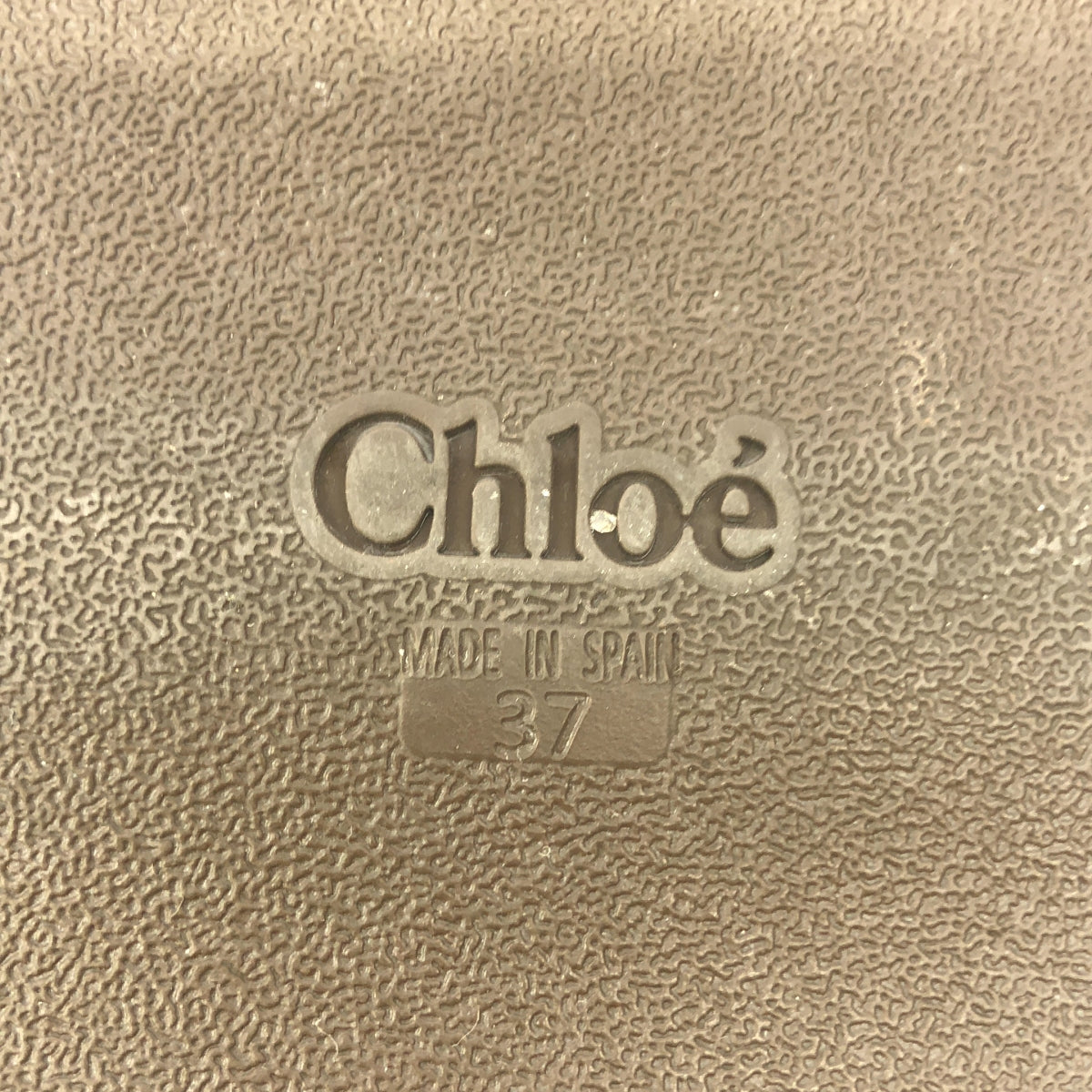 Chloe / クロエ | WAVY SLIDES ムートン レザー サンダル | 37 | ブラウン/ベージュ | レディース