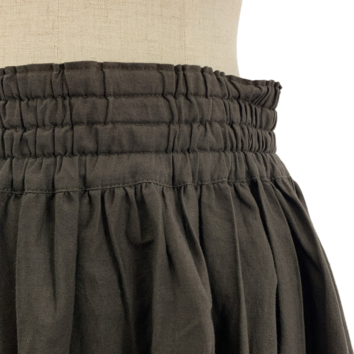 Y's / Y's Yohji Yamamoto | 褶皺蓬鬆彈性腰長裙 | 3碼 | 女款