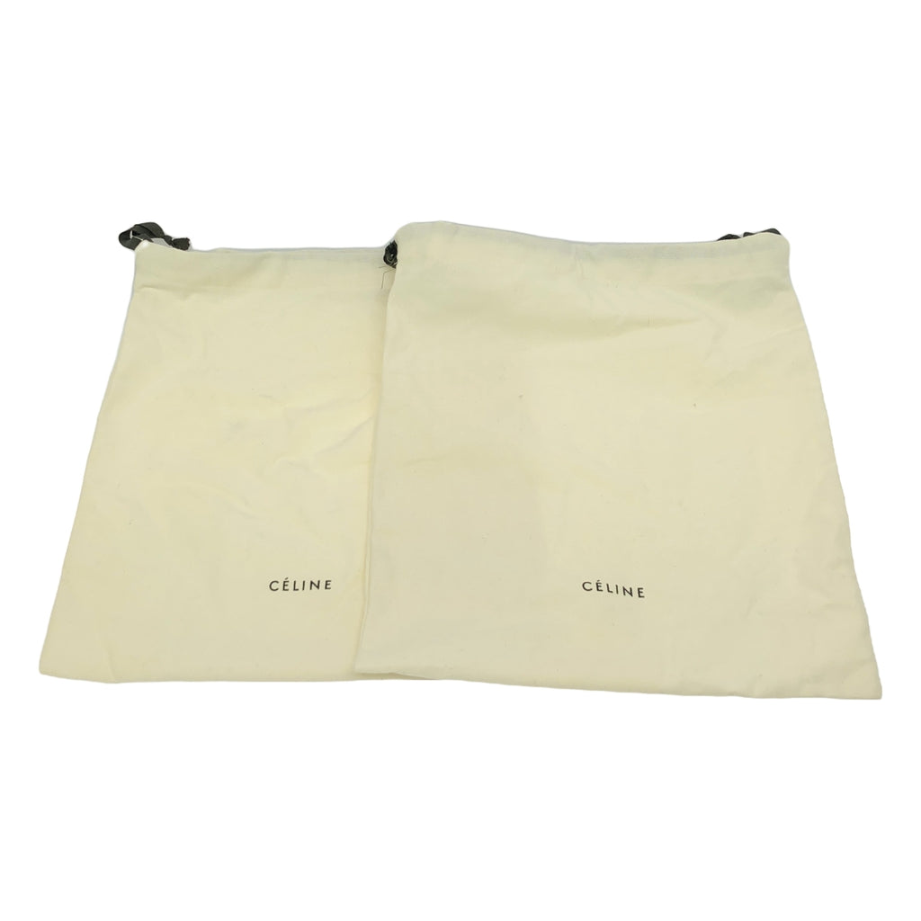 CELINE / 셀린느 | 피비기 스웨이드 가죽 스트랩 샌들 | 36 1/2 | 블랙 | 여성