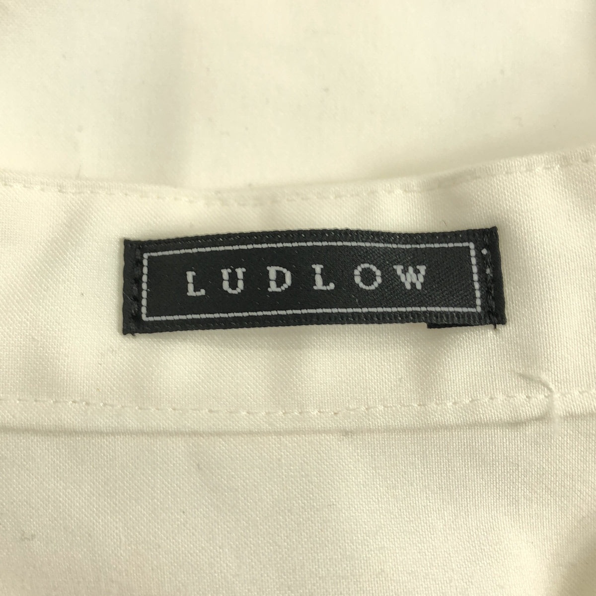 LUDLOW / 래드로 | 코튼 집결 민소매 블라우스 | F |