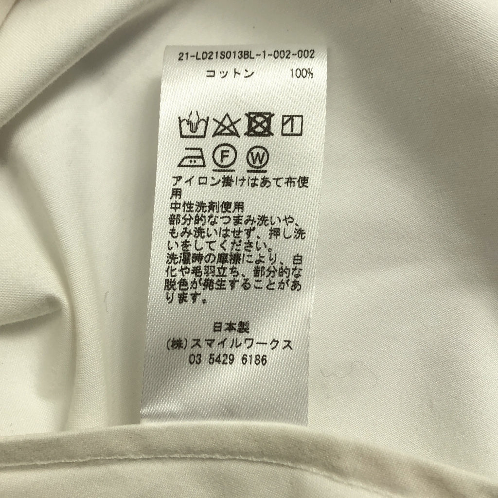 LUDLOW / 래드로 | 코튼 개더 민소매 블라우스 | F | 여성