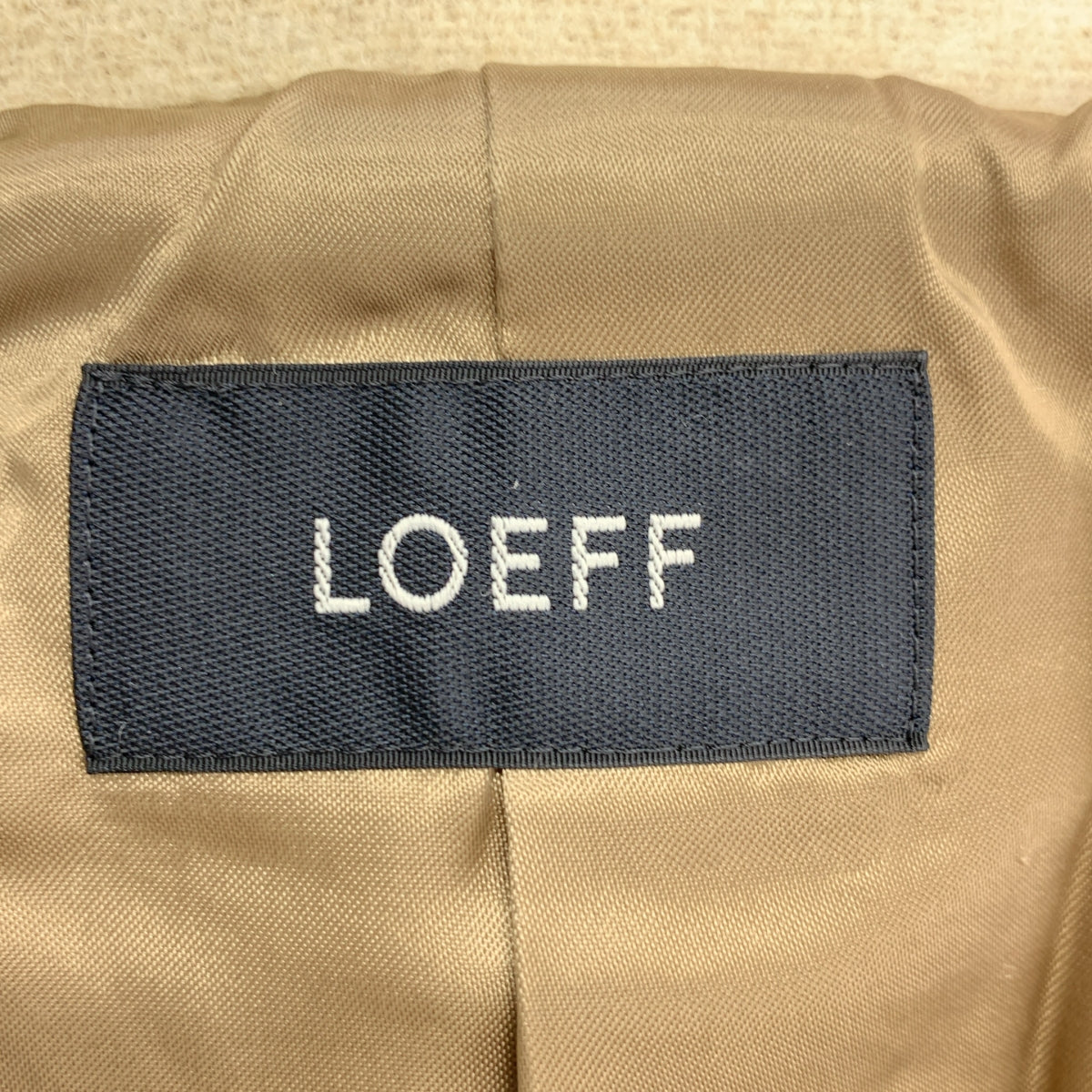 LOEFF / 로에프 | 더블 페이스 스탠드 컬러 코트 | 1 | 여성