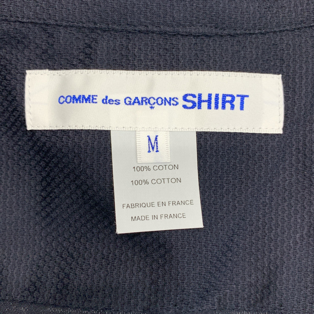 COMME des GARÇONS 襯衫 | 2021 春夏系列 | 蜂巢棉全拉鍊襯衫外套 | M 碼 |