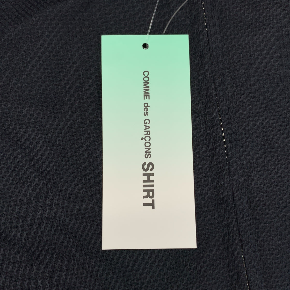 COMME des GARÇONS 襯衫 | 2021 春夏系列 | 蜂巢棉全拉鍊襯衫外套 | M 碼 |