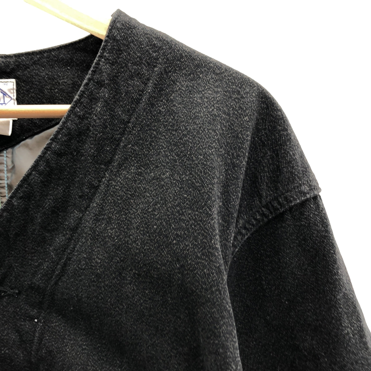 POST O'ALLS / ポストオーバーオールズ | #3111DV-CC De Luxe Railroader 2 DV : cotton covert w/taffeta lining / カバーオール ジャケット / 総裏地 | L | charcoal | メンズ