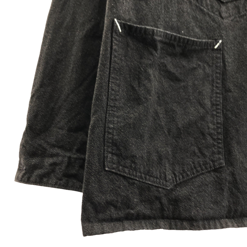 POST O'ALLS / ポストオーバーオールズ | #3111DV-CC De Luxe Railroader 2 DV : cotton covert w/taffeta lining / カバーオール ジャケット / 総裏地 | L | charcoal | メンズ