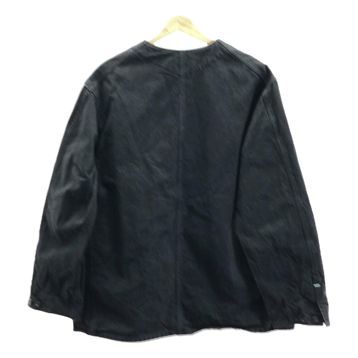 POST O'ALLS / ポストオーバーオールズ | #3111DV-CC De Luxe Railroader 2 DV : cotton covert w/taffeta lining / カバーオール ジャケット / 総裏地 | L | charcoal | メンズ