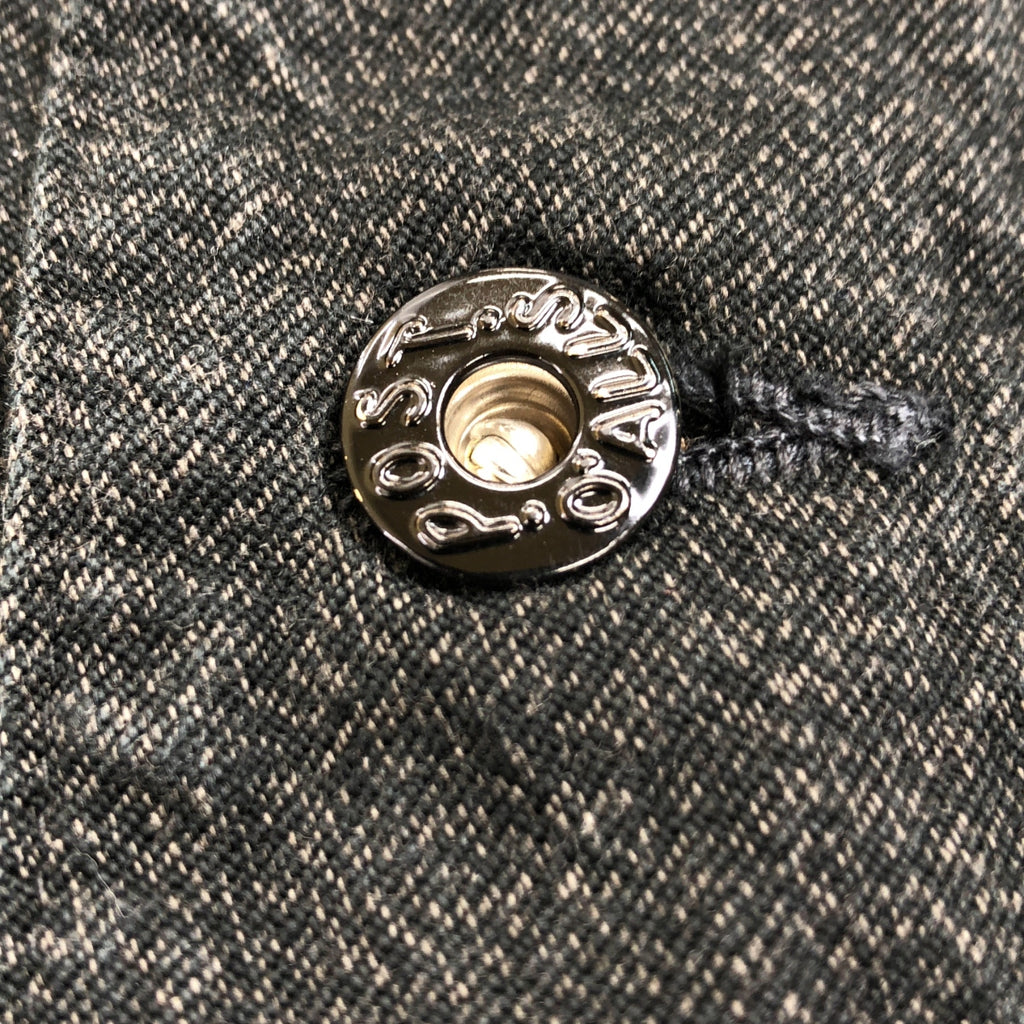 POST O'ALLS / ポストオーバーオールズ | #3111DV-CC De Luxe Railroader 2 DV : cotton covert w/taffeta lining / カバーオール ジャケット / 総裏地 | L | charcoal | メンズ