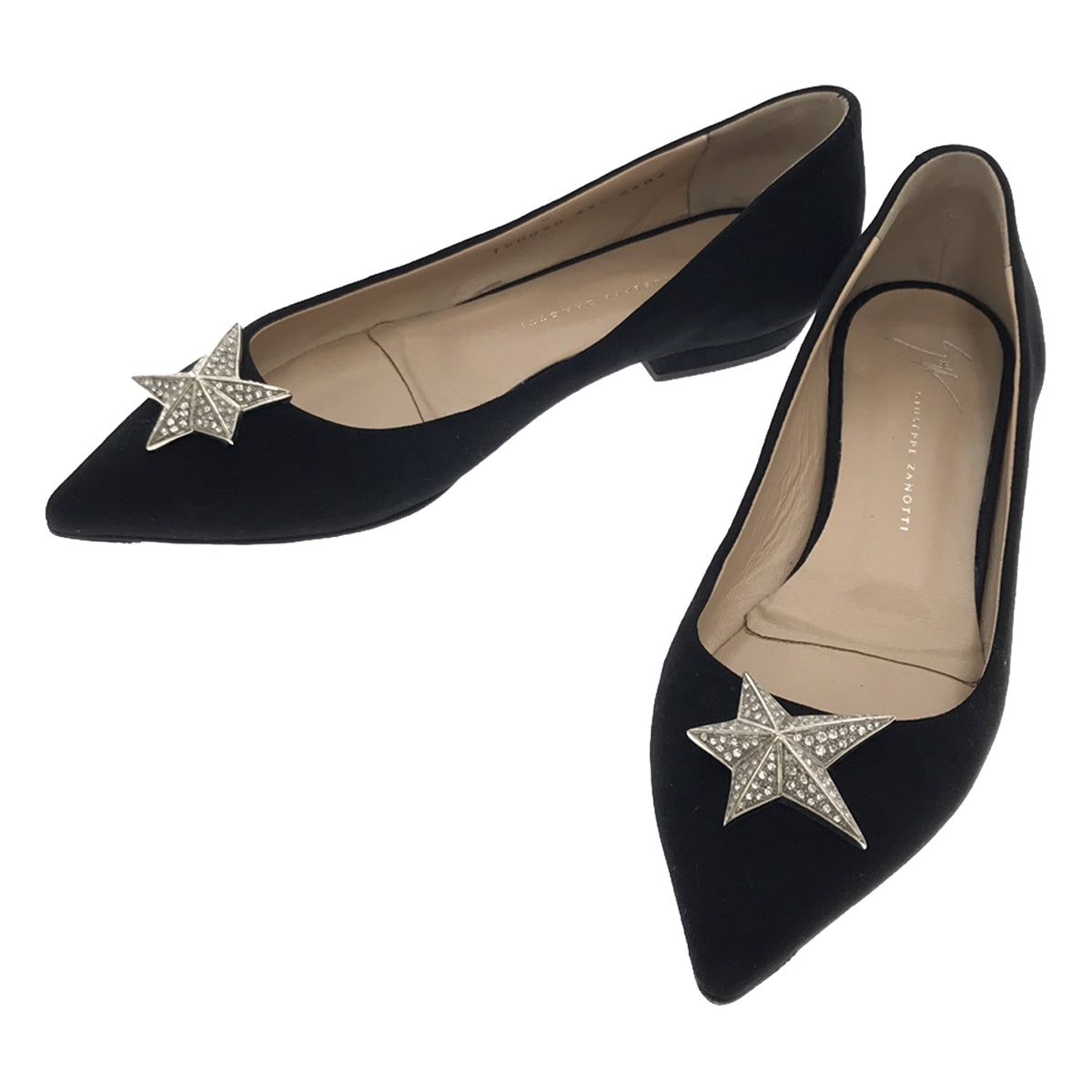 Giuseppe Zanotti | Star Suede Pointed Toe Pumps | 35 1/2 | Women's