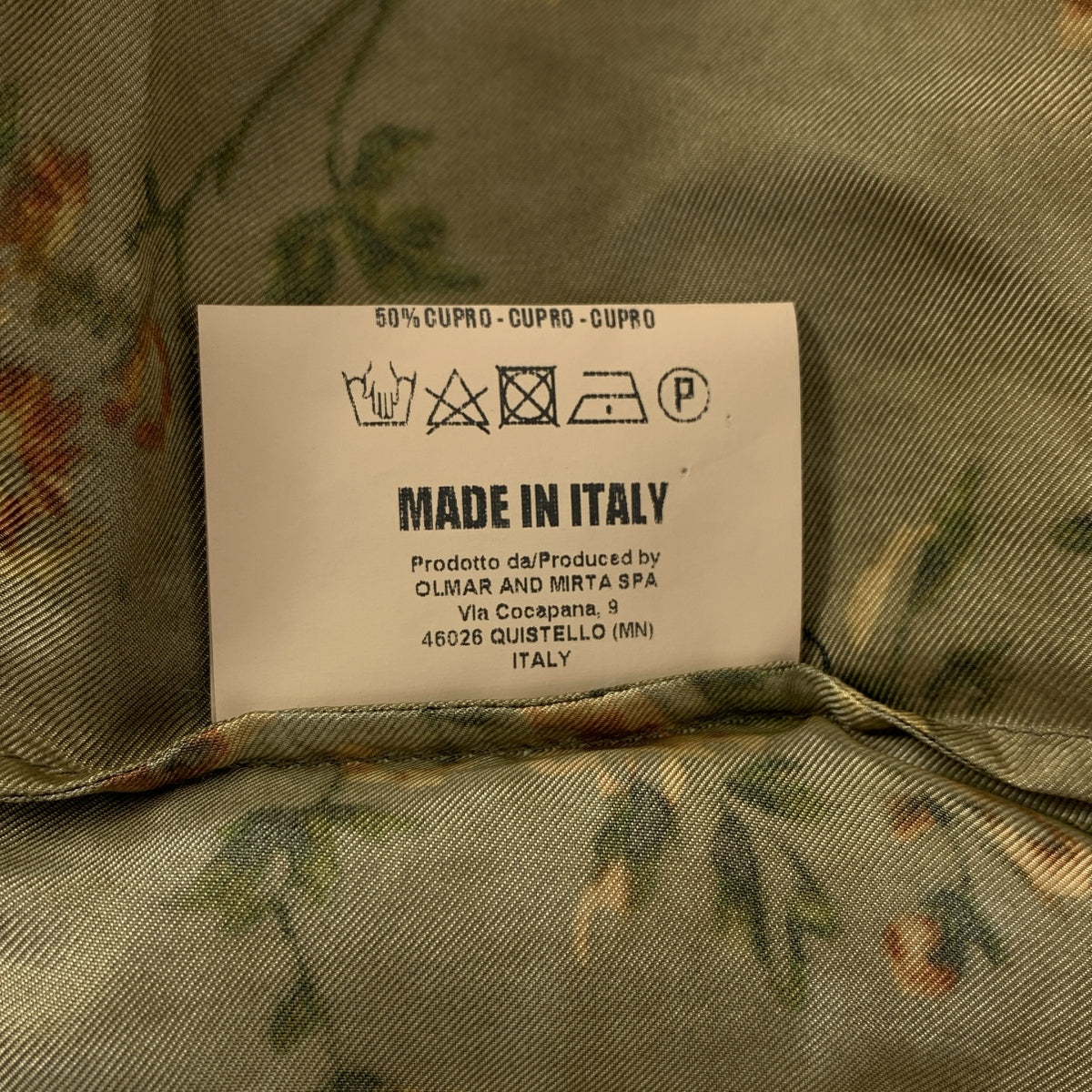 【美品】  UMA WANG / ユマワン | ビスコース レーヨン 総柄 オーバーシルエット シャツ | S | グレー系 | メンズ