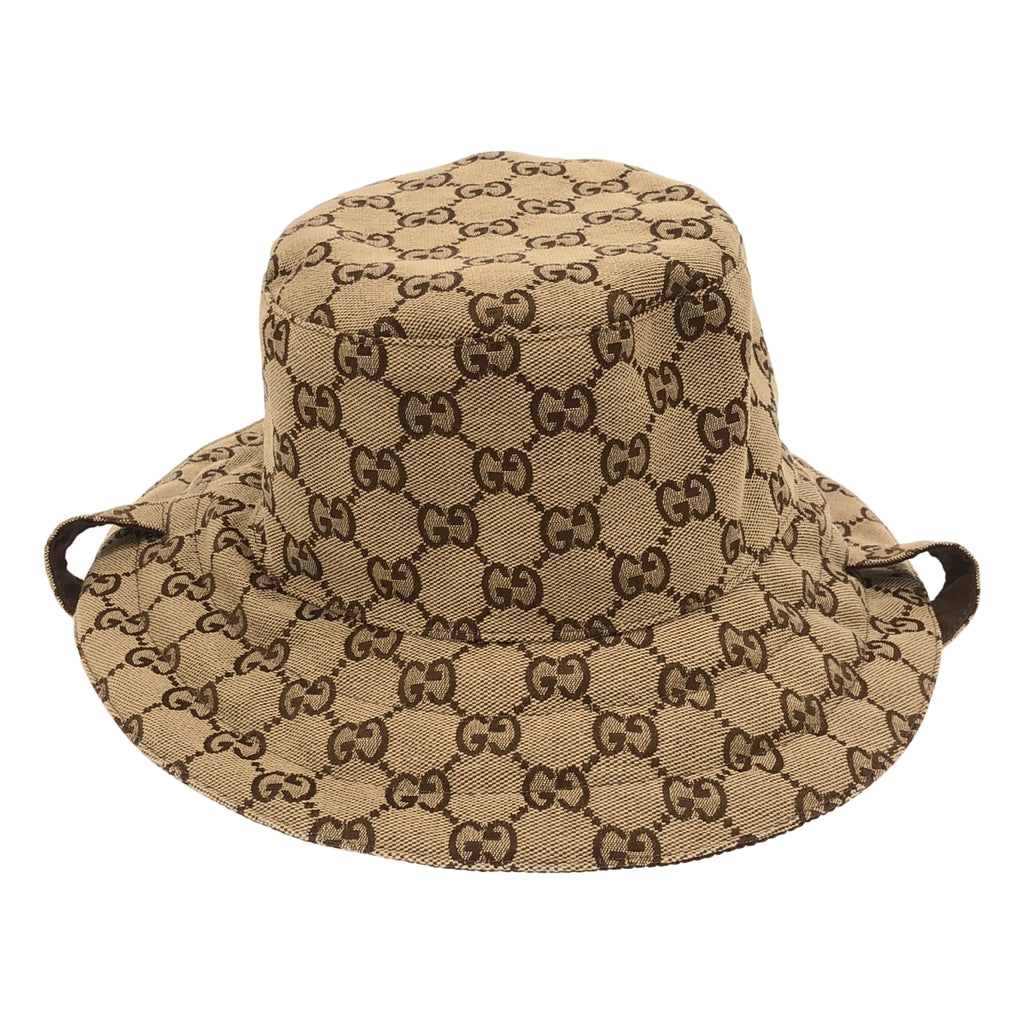 GUCCI / グッチ | 626917 GGキャンバス×ナイロン リバーシブル バケットハット ユニセックス |