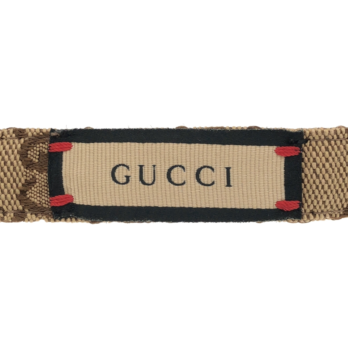 [狀況極佳] GUCCI | 626917 GG 帆布和尼龍雙面漁夫帽，男女通用 | 米色/棕色 | 男士