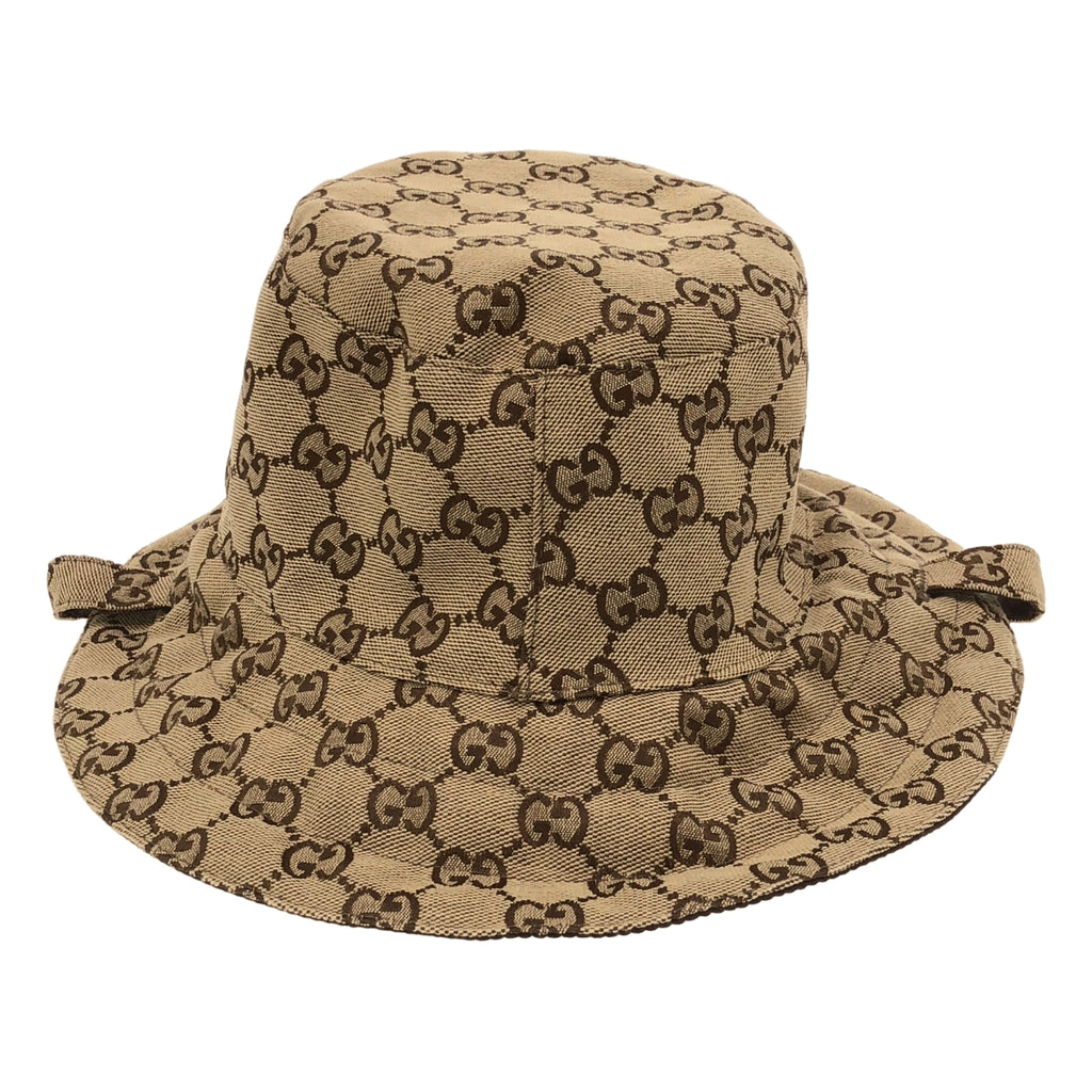 GUCCI / グッチ | 626917 GGキャンバス×ナイロン リバーシブル バケットハット ユニセックス |