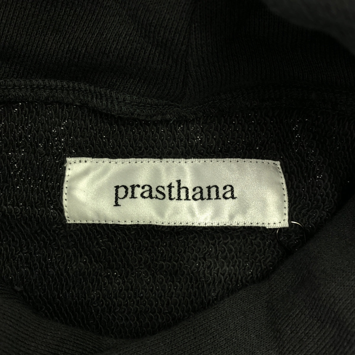 【신품】 prasthana / 프라스타나 | cross neck parka | M | 차콜 그레이 | 남성