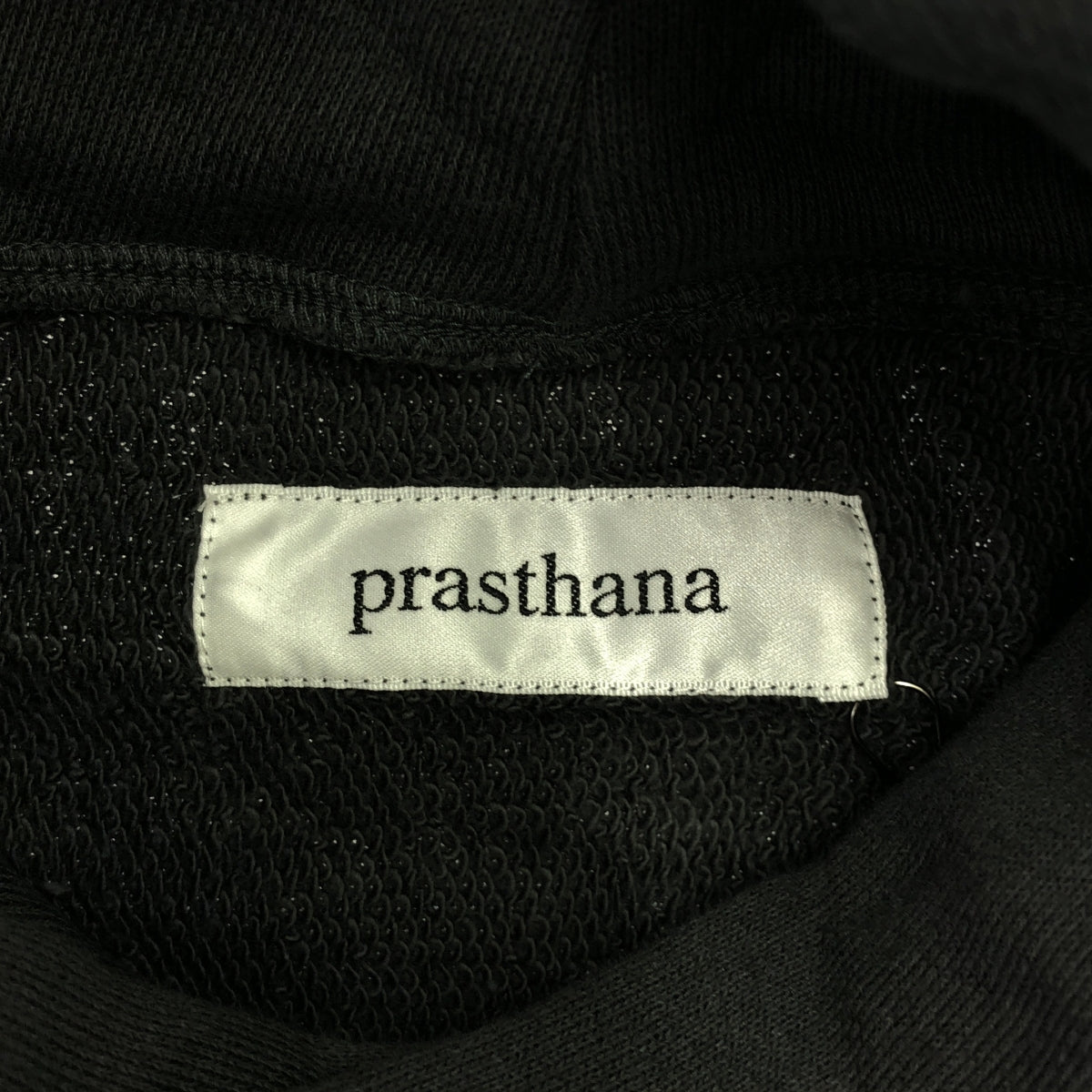 [新] prasthana / Prasthana |交叉領派克大衣 | M |炭灰色 |男士